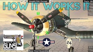 How it works Vought F4U Corsair USA 1940 World of Guns Gun Disassembly [upl. by Aia727]