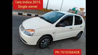 Tata Indica 2015 model single owner place arcot abi cars 148000 [upl. by Niuqauj]