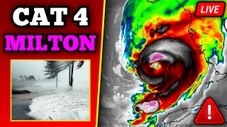 The HUGE Tornadoes From Hurricane Milton As It Occurred Live  100924 [upl. by Lombardi240]