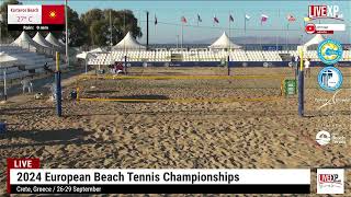 European Beach Tennis Championships 2024  Court 3 Thursday 269 [upl. by Annavoj784]