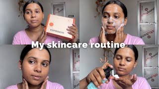 Honest Cureskin app review  Skincare routine  Cureskin products [upl. by Nalahs803]