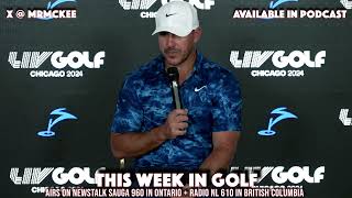 Brooks Koepka admits he isnt happy with how he played in 2024  The majors were terrible [upl. by Ayekin484]