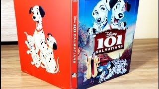 BluRay 101 Dalmatians  Zavvi Exclusive Steelbook 10 UK [upl. by Aivad]