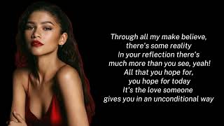 Neverland  Zendaya Lyrics Video  imYhalla 🍂 [upl. by Eirrol]