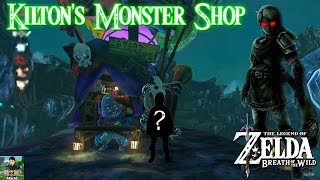 Zelda Breath of the Wild  Kilton Monster Shop Location How to Get Dark Link Tunic [upl. by Lletnom660]