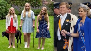 Fotosessie De Horsten 2016 amp Inhuldiging van Koning WillemAlexander [upl. by Aivatahs]