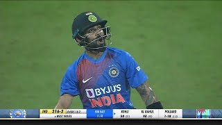 Virat Kohli 70 29 vs West Indies 3rd T20I 2019 Mumbai Ball By Ball [upl. by Nnav715]