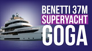 Benetti 37M SuperYacht Goga the Goldilocks of SuperYachts [upl. by Beitnes]