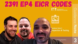 2391 EICR Codes Question and Answer section EP 4 [upl. by Reger777]