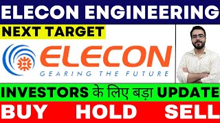 elecon engineering share latest news  elecon engineering share  elecon engineering share analysis [upl. by Ellebyam723]