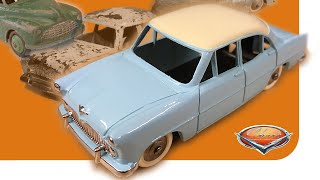 Ultimate Model Car Restoration  Abandoned Dinky Toys  From Extremely Damaged to Brand New [upl. by Euqnimod]