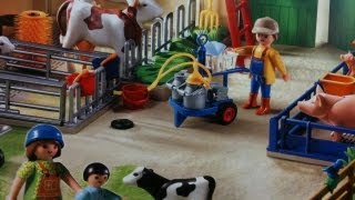 PLAYMOBIL FERME country Bauernhof farm [upl. by Atteniuq]