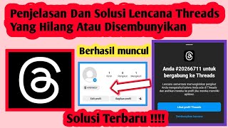 Cara Memunculkan Id Lencana threads Yang Disembunyikan Di Bio Instagram  Cara Threads Instagram [upl. by Swor]