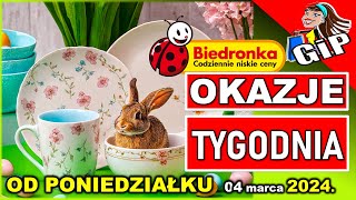 BIEDRONKA  Gazetka Promocyjna od Poniedziałku 04032024  Wiosenny Dom [upl. by Kawai336]