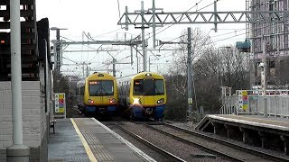 Classes172 and 378 Trains Pass At Blackhorse Road Station [upl. by Enisaj138]