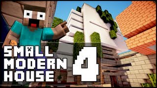 Minecraft  Small Modern House 4 amp RollerCoaster [upl. by Tdnaltroc652]