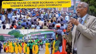 MWEYNE MUUSE BIIXI OO REER BOORAMA U SHEEGAY SABABTA MARKALE LAGU DOORANAYO [upl. by Nylaehs318]