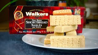 How To Make Shortbread Cookies 🧈 Only 3 Ingredients [upl. by Reinhart]