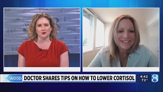 Doctor shares tips to lower cortisol [upl. by Aohk]