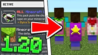 How To Get Capes For Minecraft Bedrock 120 [upl. by Sherlock]