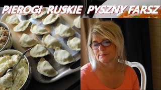 PIEROGI RUSKIE PRZEPIS JAK ZROBIĆ FARSZ PRZEPIS Z SEREM TWAROGIEM ZAWSZE SMAKUJĄ PIEROGINr565🧡💥 [upl. by Hussein724]