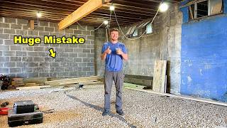 Restoring A 7000 Mansion We Made A Mistake Building The Basement [upl. by Balcke]