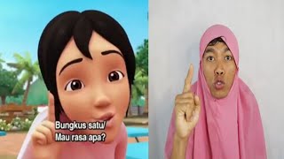 Upin Ipin Kompilasi Beli Es Kepal  Tiru Upin Ipin Terbaru 2024  Upin amp Ipin Terbaru 2024 [upl. by Eniretac457]