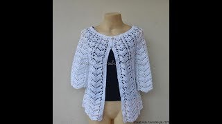 Crochet Patterns for free crochet cardigan 2510 [upl. by Yraht]