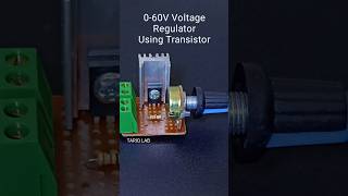 060V Voltage Regulator Using Transistor [upl. by Akcirret]