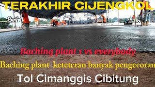 AKHIRNYA FULL RIGID PAVEMENT Pengecoran Terakhir di Mainroad STA 42 Cijengkol Tuntas Gas Terus 🔥🔥 [upl. by Eustache]