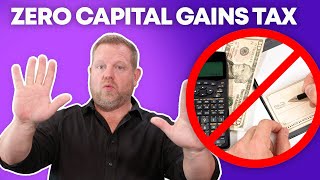 How to PAY ZERO Taxes on Capital Gains Yes Its Legal [upl. by Turnbull]