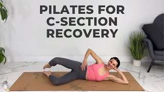 After C Section Pilates Exercises C section Recovery Exercises 25Minute Postnatal Pilates [upl. by Caffrey391]