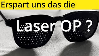 So funktioniert die Rasterbrille scharf Sehen und Augentraining [upl. by Boser]