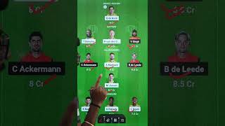 SA vs NED Dream11 Prediction  SA vs NED Dream11 Team Today  SAvsNED ODImatch wcodi oditeam [upl. by Eilrahc467]