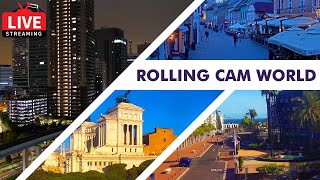 🔴 Live cam World  Rolling Cam around the World  Live webcam [upl. by Anak]