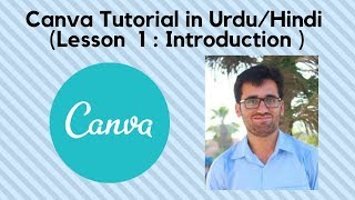 Canva Tutorial in UrduHindi  Lesson  1 Introduction [upl. by Gershon]