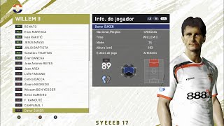 PES 2017 Classic Sevilla CF Players DEMO [upl. by Oriaj]