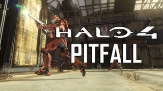 Halo 4 Champions Bundle  quotPitfallquot The Pit Remake Walkthrough [upl. by Alithea949]