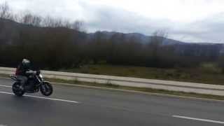 honda hornet 600 akrapovic sound [upl. by Marrin401]