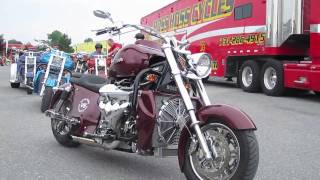 Boss Hoss V8 Motorcycle Open House Frederick Maryland [upl. by Ystap]