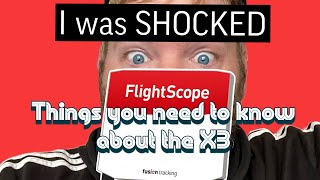 Why the Flightscope X3 should be considered before Trackman golf golfing golfer flightscope [upl. by Neivad]