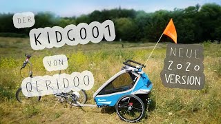 Kidgoo1 20202021 🚴‍♂️ von Qeridoo  Neue Baby Kutsche fürs Fahrrad noch KEIN Test [upl. by Valentin]