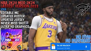 NBA 2K20 MOD  UPDATED ROSTER amp JERSEY  NO PASSWORD [upl. by Rodman]