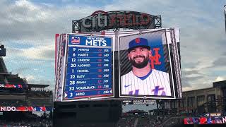 New York Mets 2023 Starting Lineups vs Colorado Rockies [upl. by Drisko]