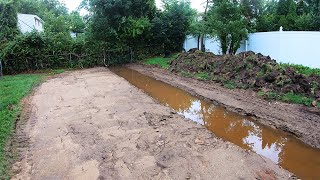 Fixing a Flooding Backyard [upl. by Imelida]