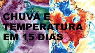 Previsão do tempo para 15 dias até 06NOVEMBRO Chuvarada e Onda de calor no Brasil [upl. by Imeaj]