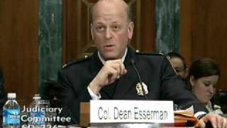 Col Dean Esserman Providence Police Dept testifies on partnership with Rhode Island LISC [upl. by Ytsrik]