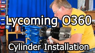 360 Engine E12 Cylinder Installation [upl. by Kirsti]