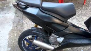 aprilia sr verniciatura [upl. by Botnick]