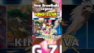 NEW BRAWLHALLA LEGEND KING ZUVA ‼️🔥 gaming brawlhallanews brawlhalla newlegend [upl. by Auqinahs]